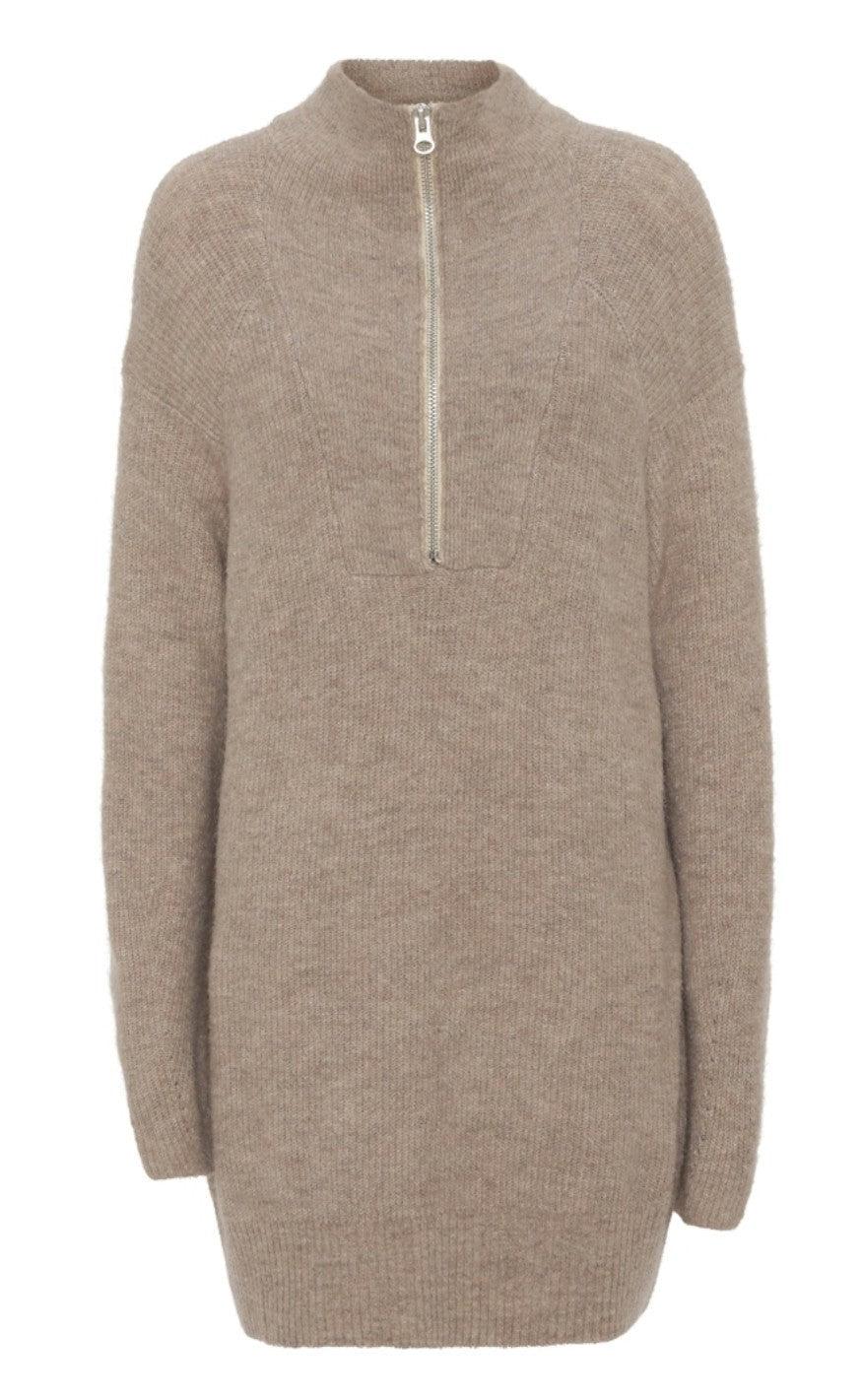 -view Pullover Pearl Warm Camel Khaki