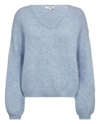 -view Strik Inge Light Blue