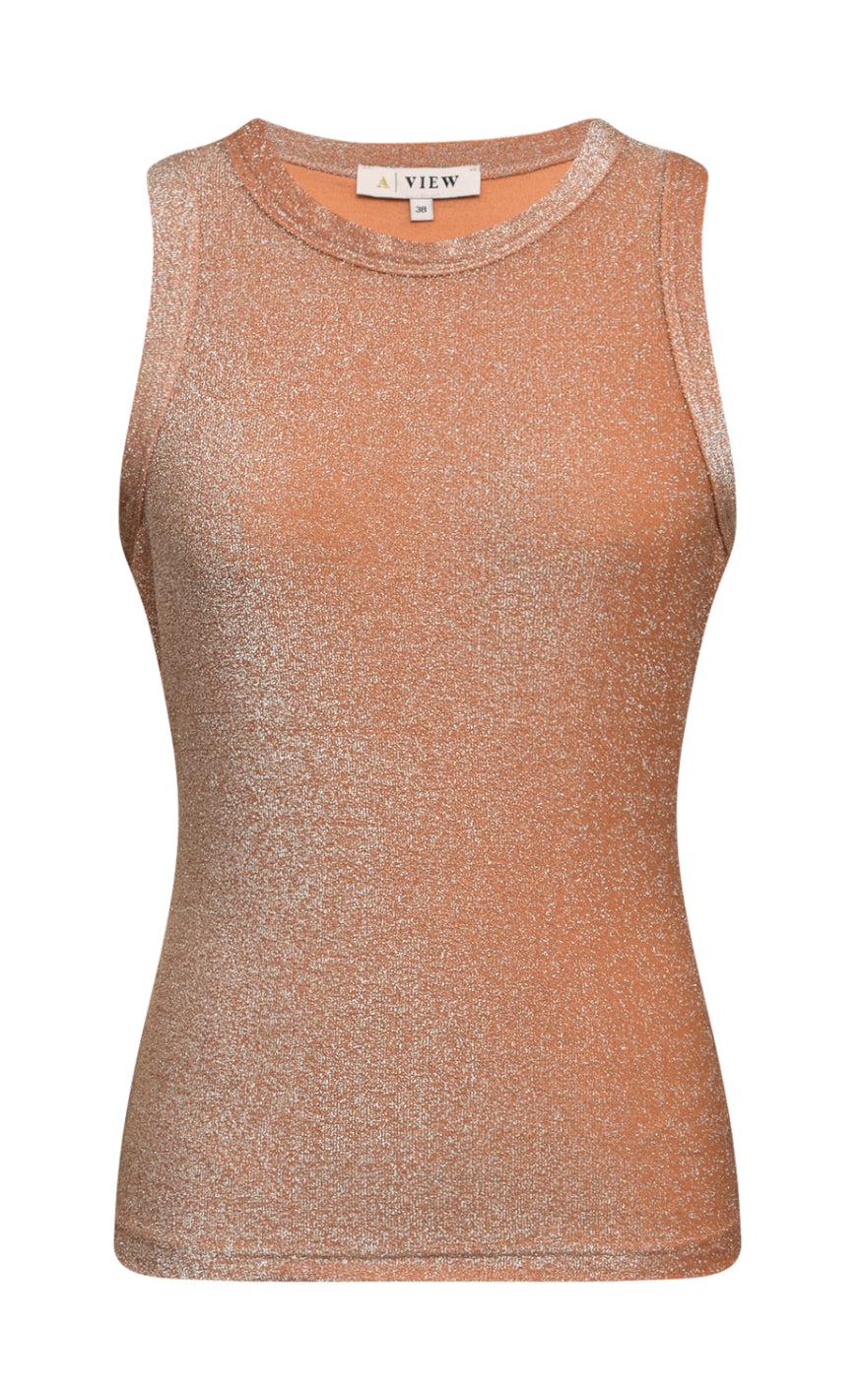 -view Tank Top Eva Orange
