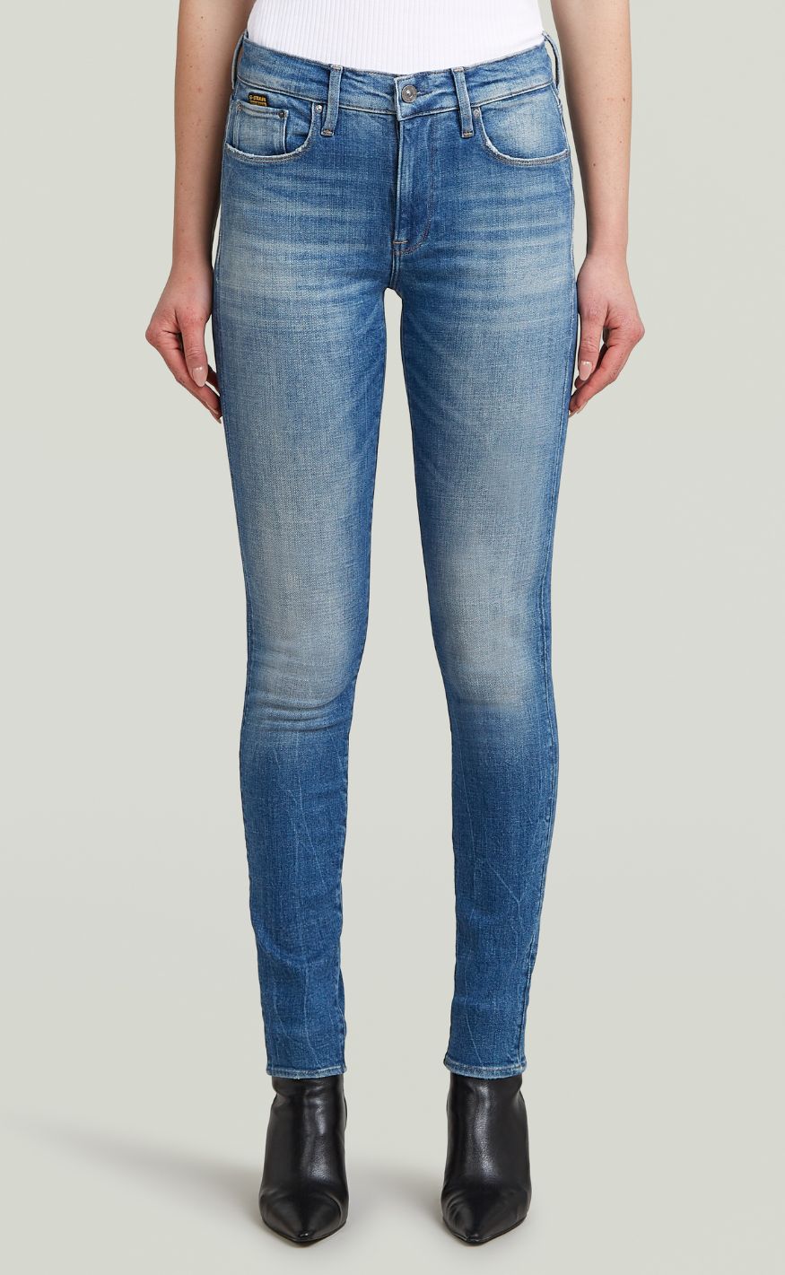 Aktiver Ikke    -star Bukser Skinny Wmn Vintage Atlas