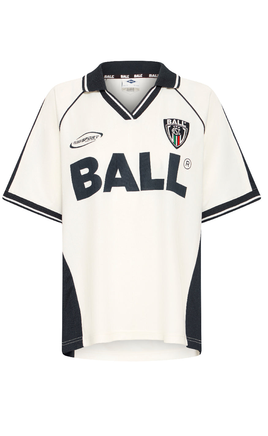 Ball Original Bluse Calcio Polo Blanc De Blanc
