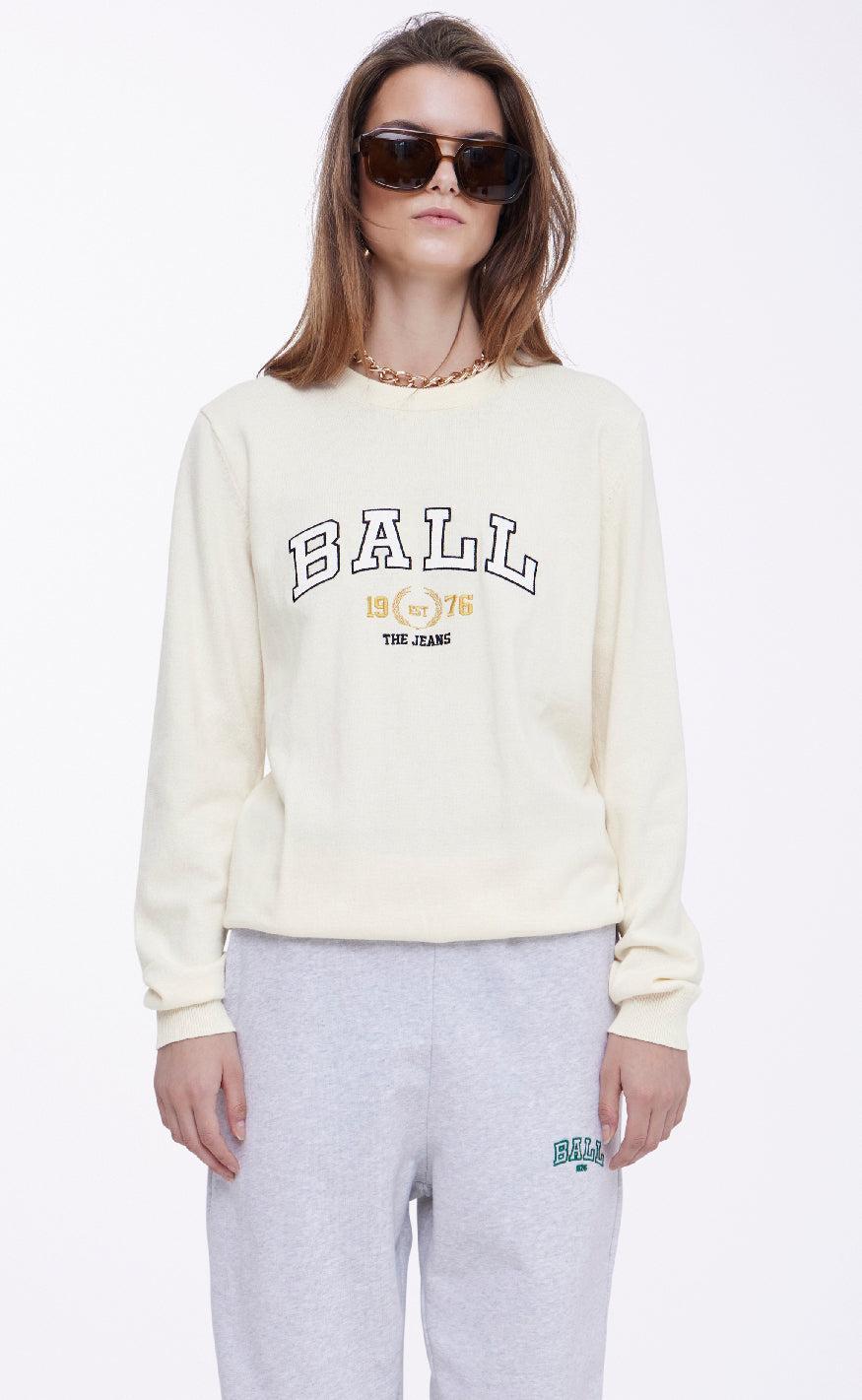 Ball Original Striktrøje    Carter Off White