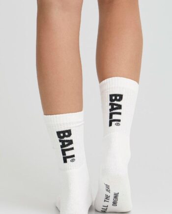 Ball Original Strømper   Pack Dibase White Black
