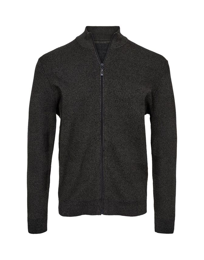 Baseball Knit Cardigan Modern