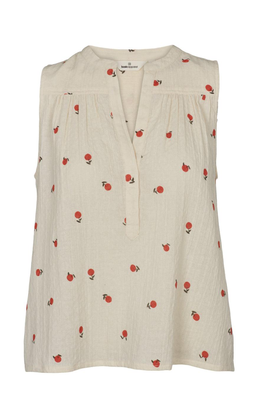 Basic Apparel Bluse Ember Birch   Dusted Clay