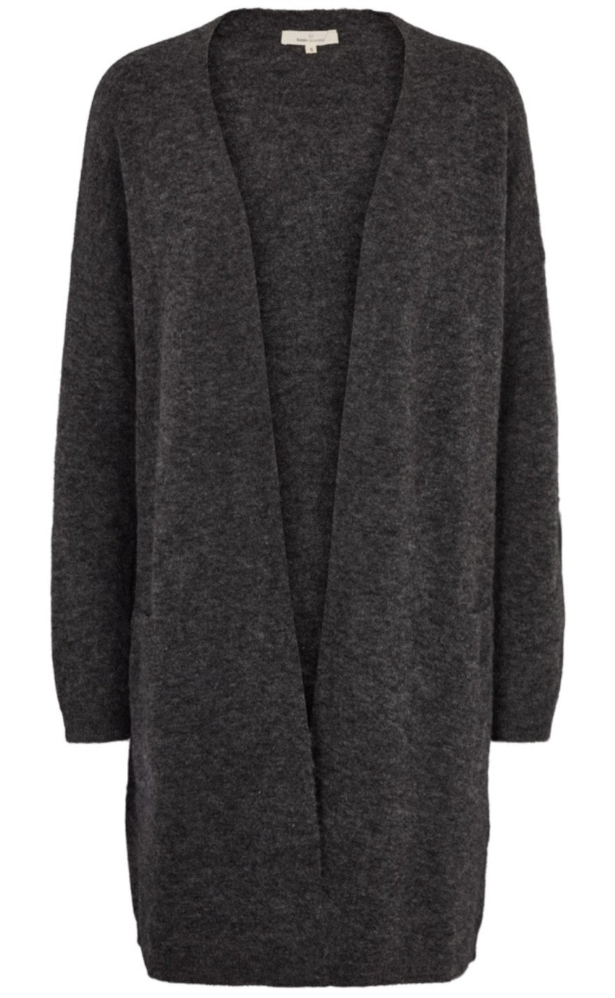 Basic Apparel Cardigan Claudine Dark Grey