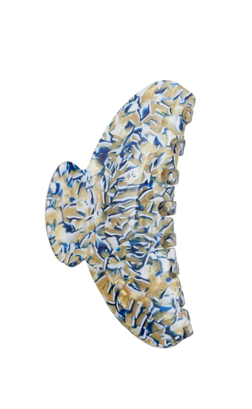 Beck Söndergaard Hårklemme Marmorean Tracy Malibu Blue