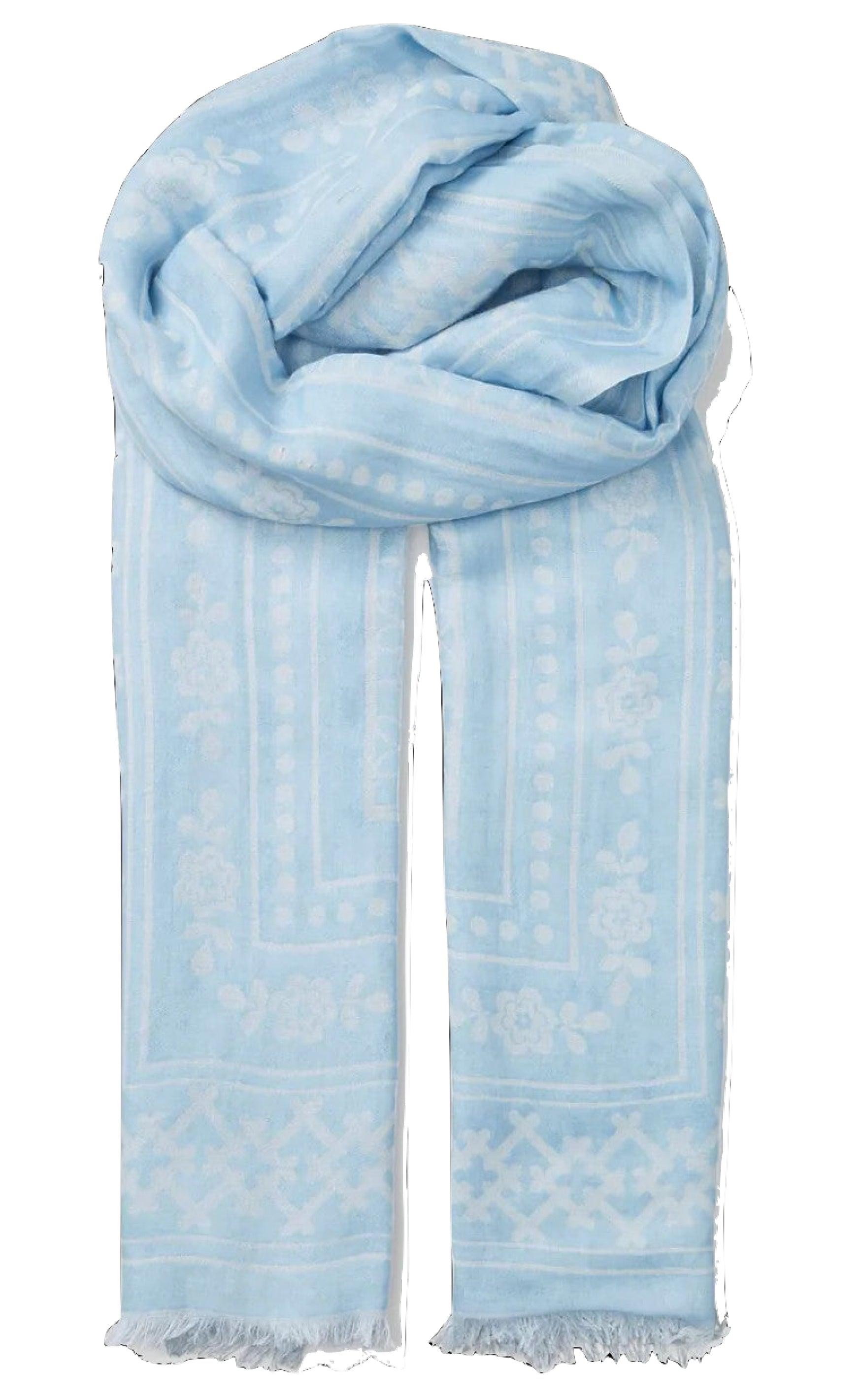 Beck Söndergaard Tørklæde Roslyn Cashmere Blue