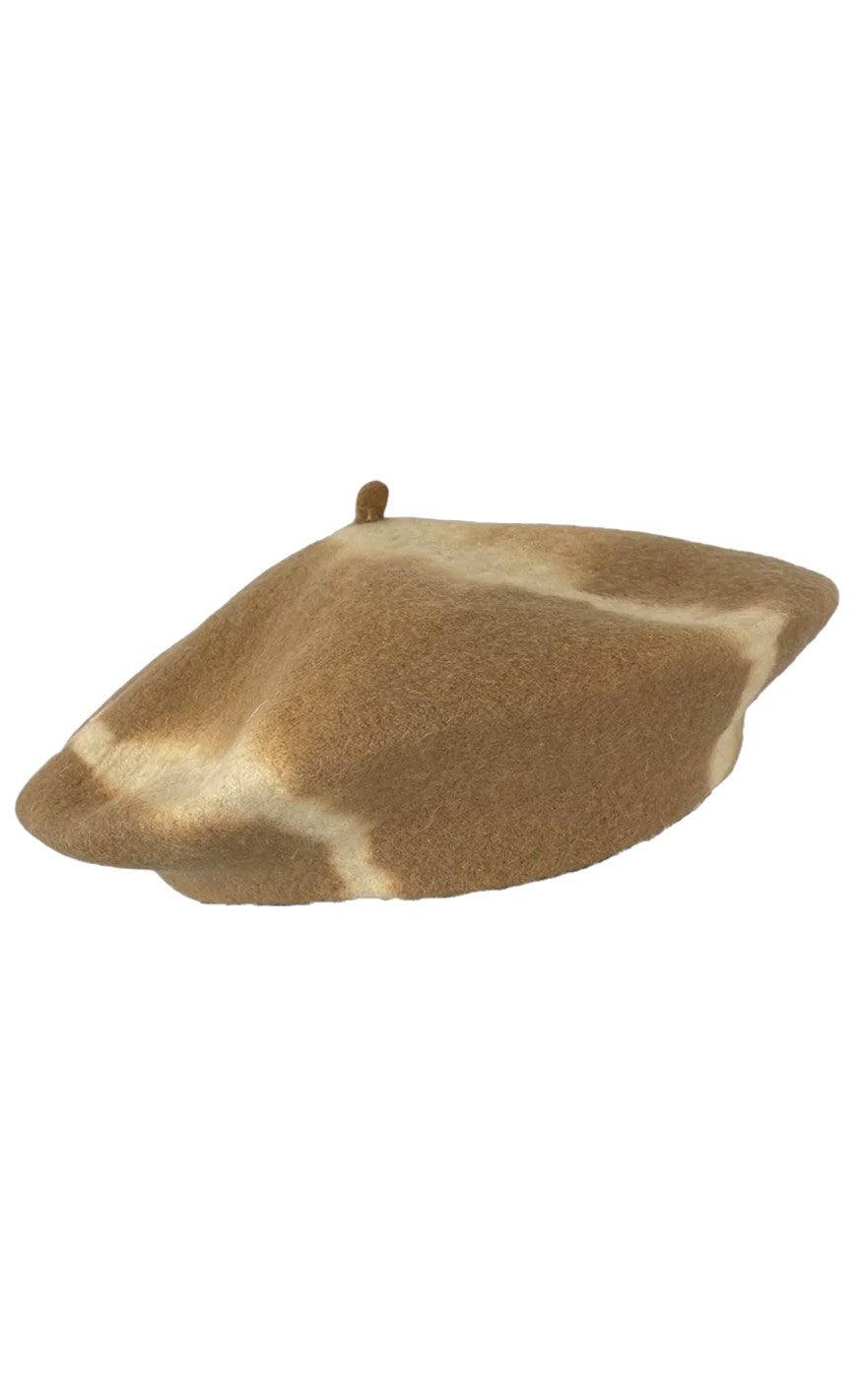 Black Colour Hat Alda Barret Camel Tie Die