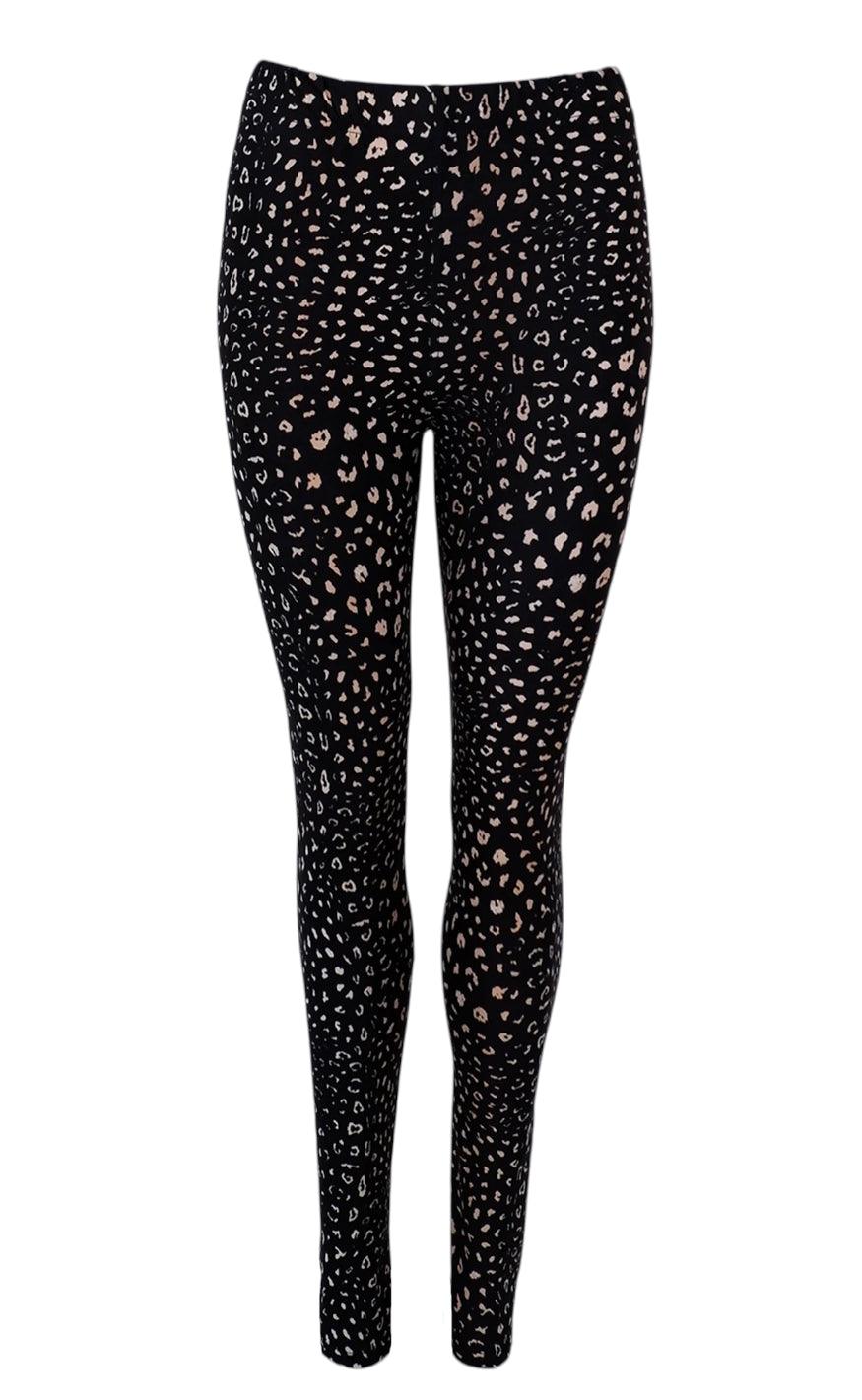 Black Colour Leggings Robyn Mini Leo