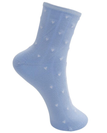 Black Colour Strømper Amora Lt  Blue