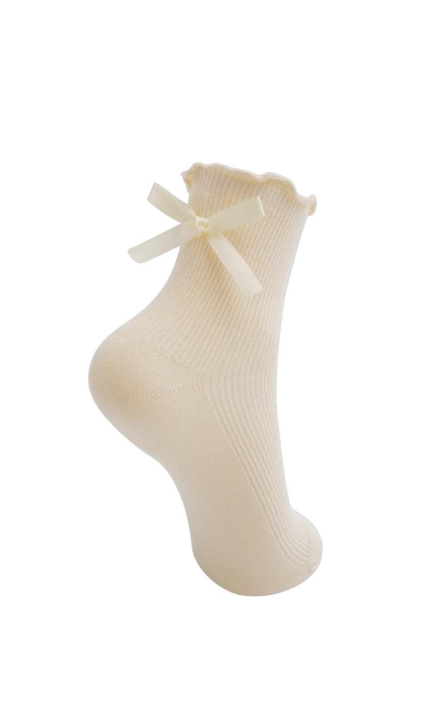 Black Colour Strømper Bassie Beige