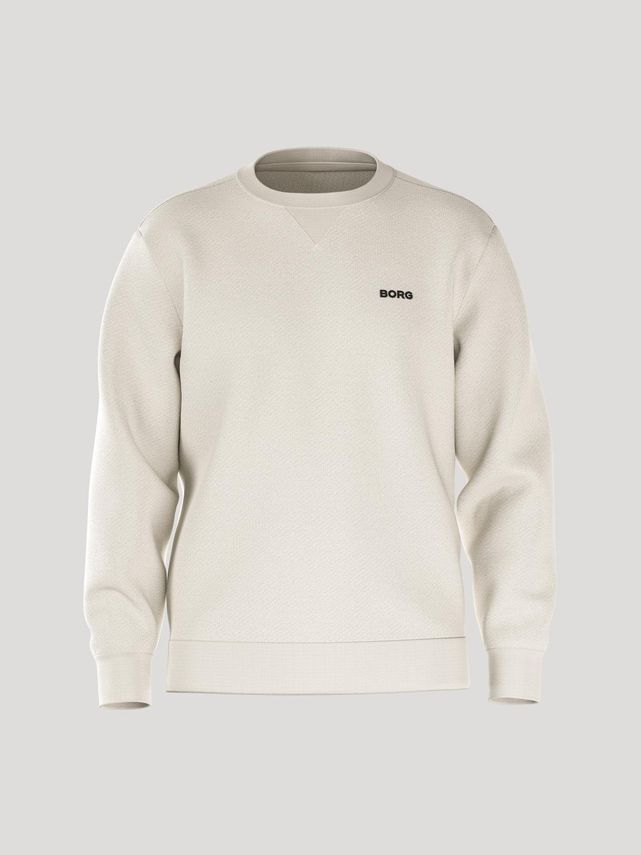 Borg Essential   Sweatshirt  Light Grey Melange