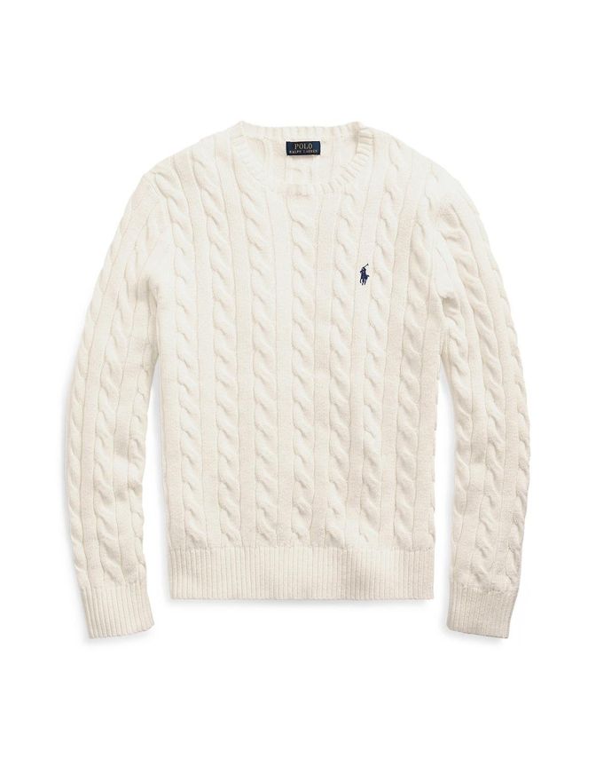 Cable-knit Cotton Sweater