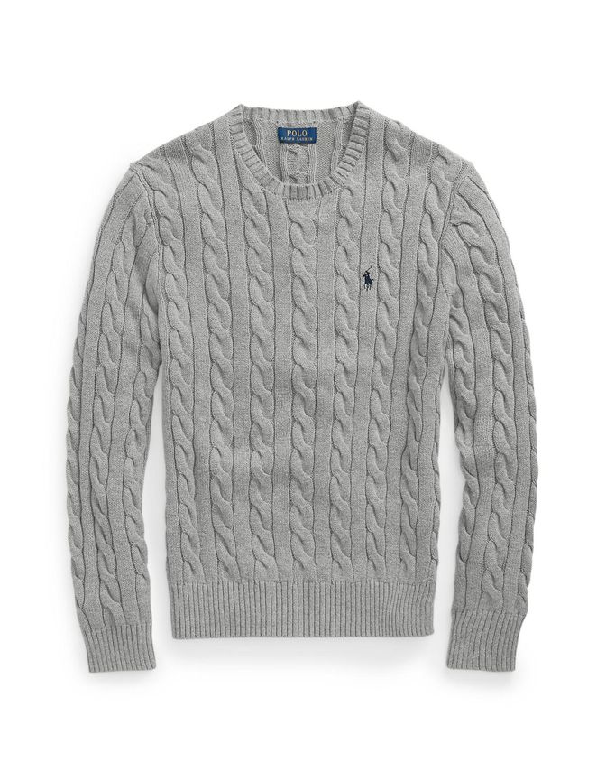 Cable-knit Cotton Sweater