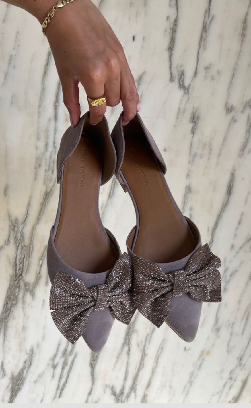 Copehagen Shoes Ballerinaer Coffee   Paris    Rosa
