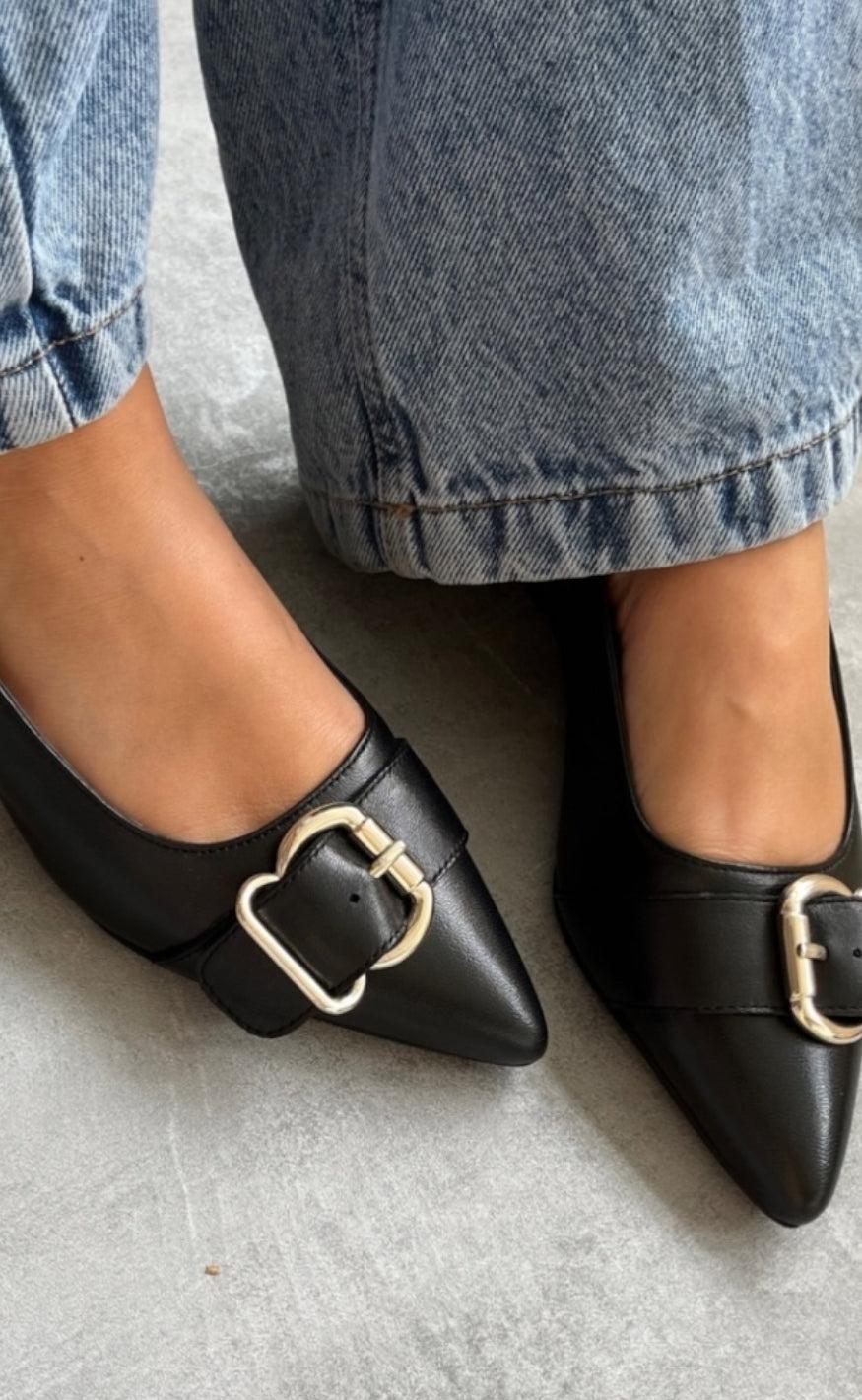 Copenhagen Shoes Ballerinaer Call It Love Black