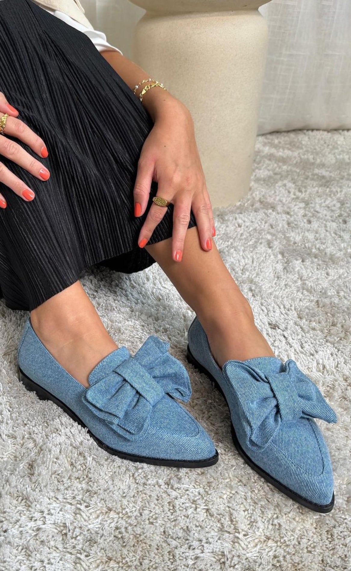 Copenhagen Shoes Loafers Ballroom Denim