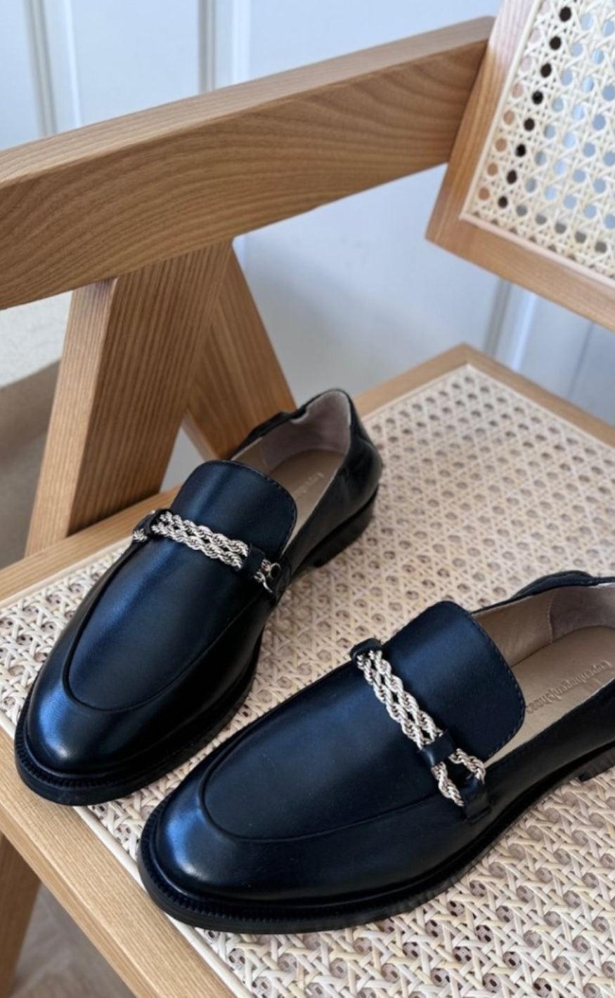 Copenhagen Shoes Loafers Love And Walk Black