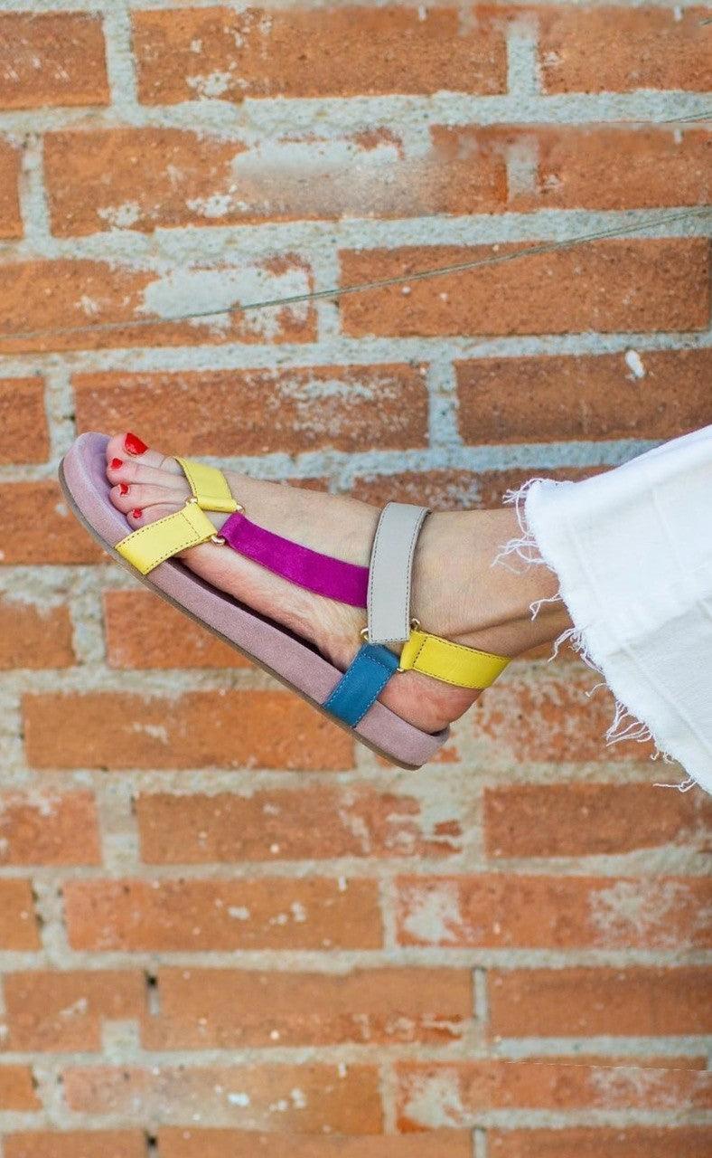 Copenhagen Shoes Sandal Peace Rosa Multi