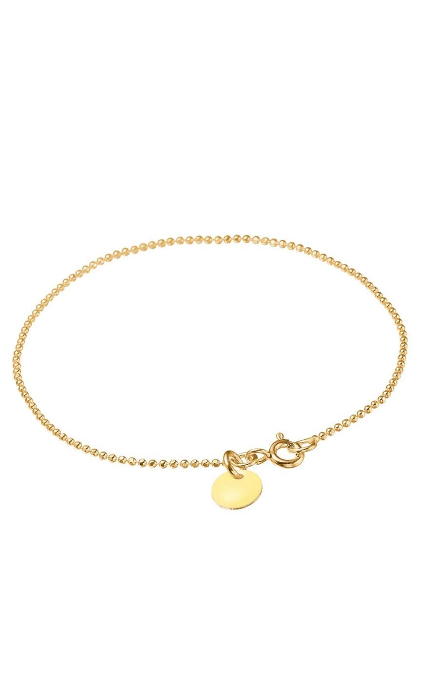 Enamel Copenhagen Armbånd Ball Chain  Light Yellow