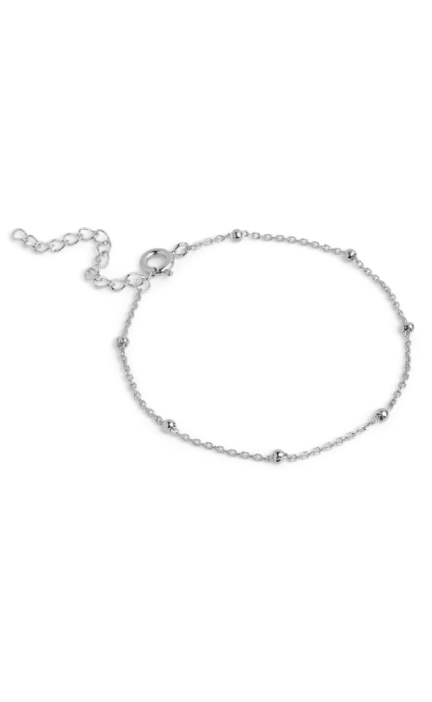 Enamel Copenhagen Armbånd Beaded Chain Silver Colour