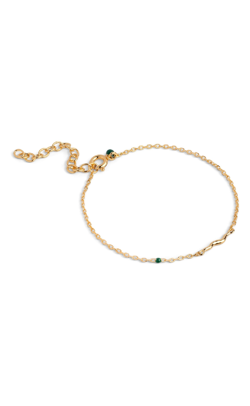 Enamel Copenhagen Armbånd Etta Petrol Green