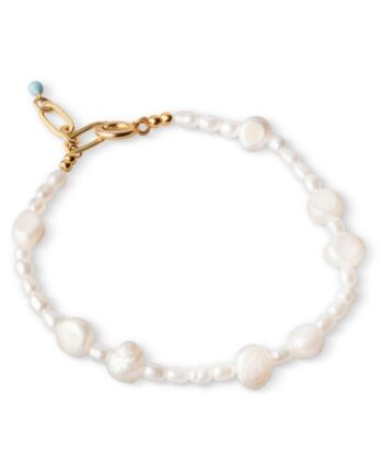 Enamel Copenhagen Armbånd Pearlie Gold Colour