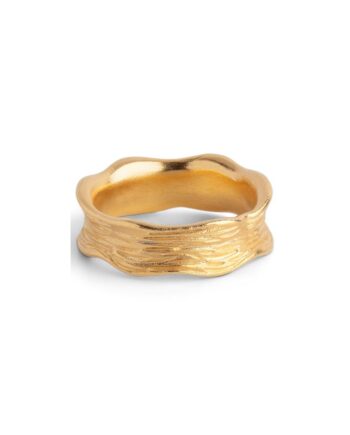 Enamel Copenhagen Ring Ane Gold Colour