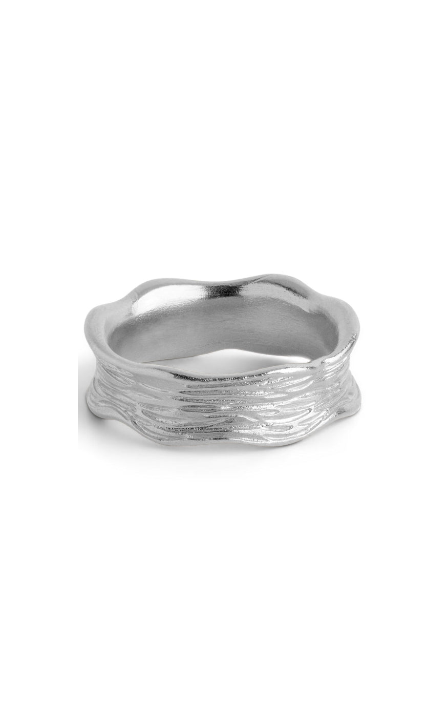 Enamel Copenhagen Ring Ane Silver Colour