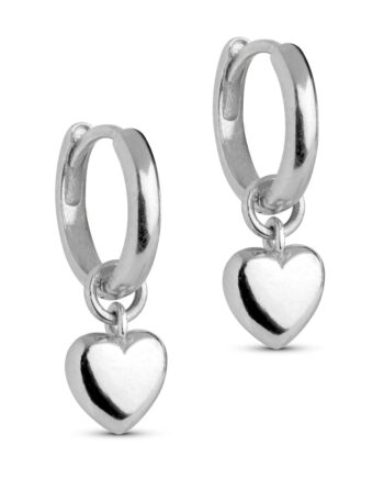 Enamel Copenhagen øreringe Amore Silver Colour