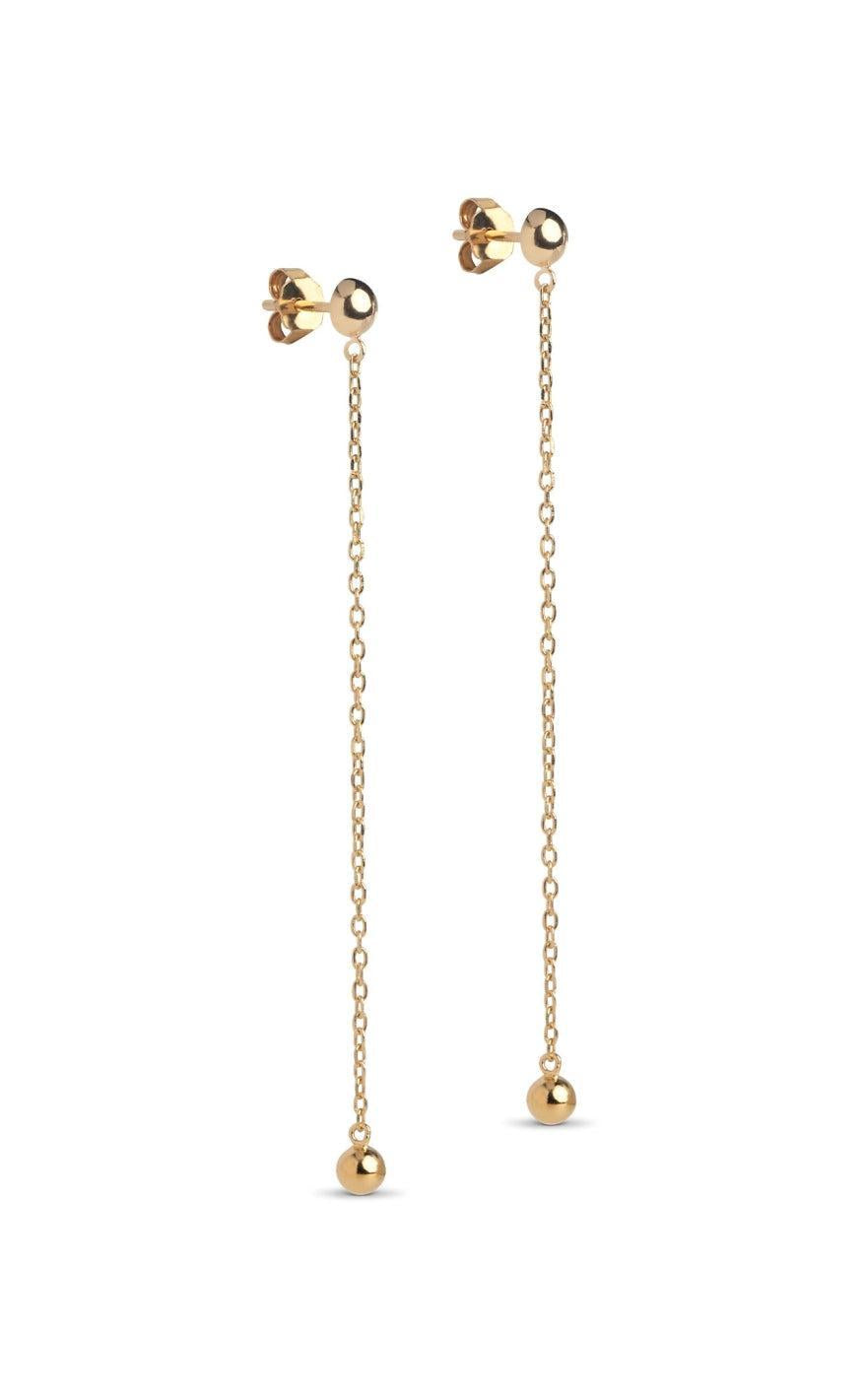 Enamel Copenhagen øreringe  Balloon Gold Colour