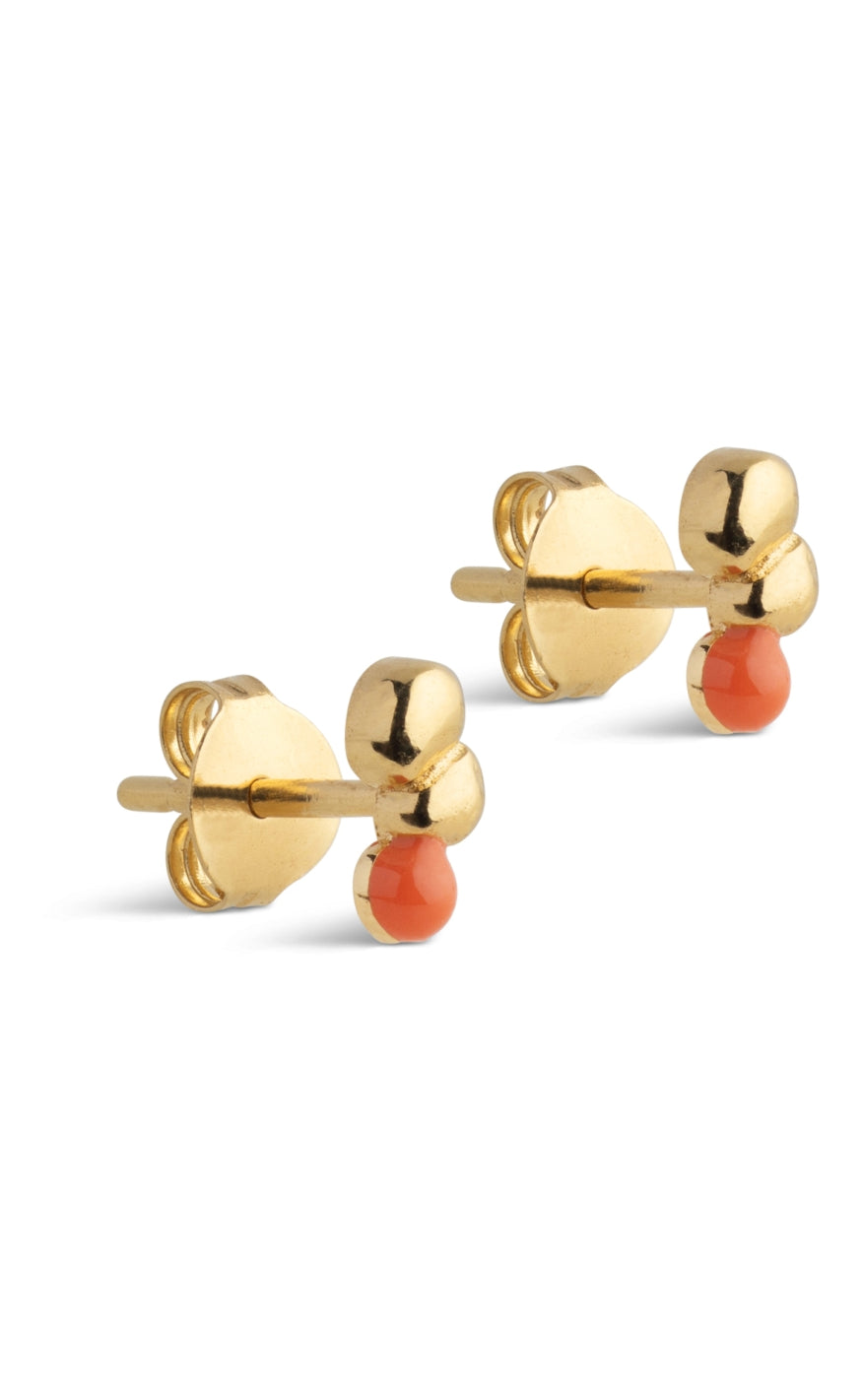Enamel Copenhagen øreringe Nara Light Coral