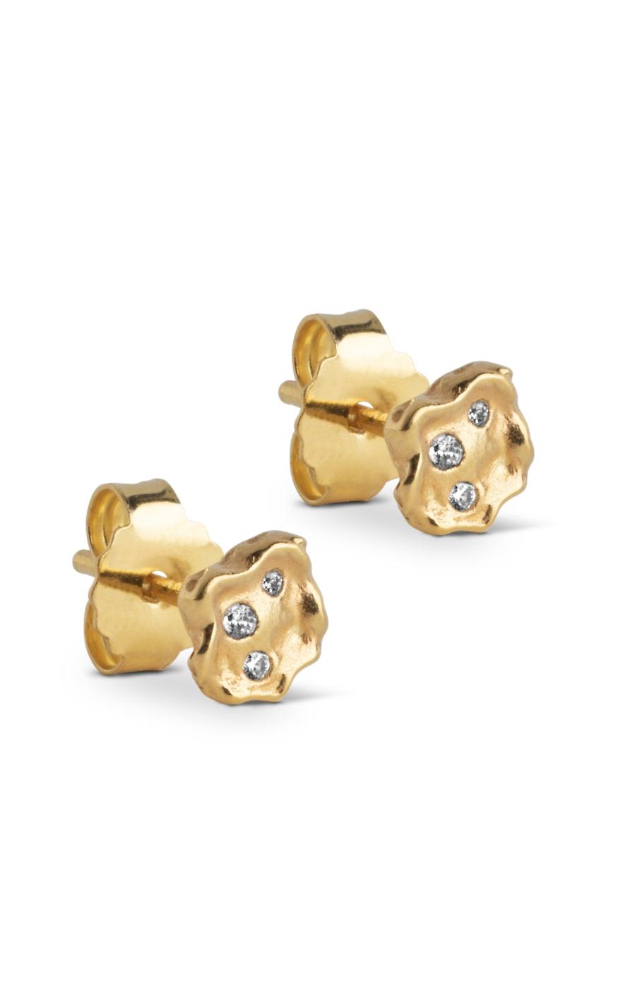 Enamel Copenhagen øreringe   Stud Elena Clear