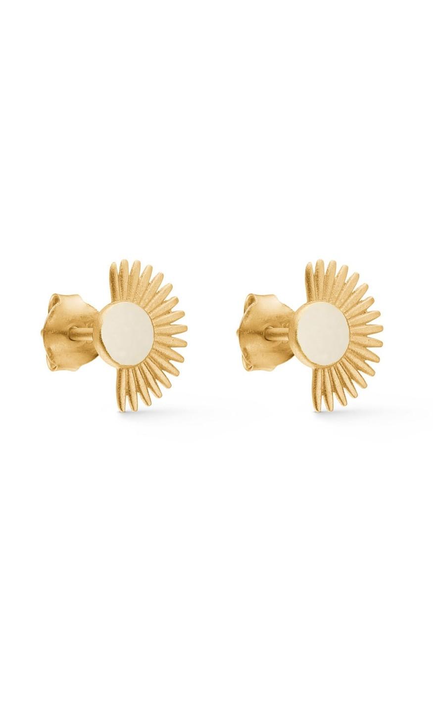 Enamel Copenhagen øreringe   Stud Soleil Daisy