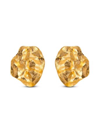 Enamel Copenhagen øreringe   Studs Windy Gold Colour