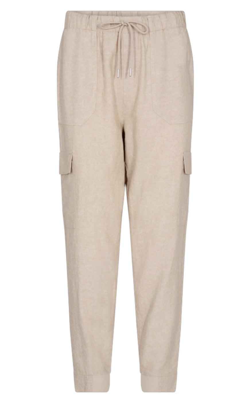 Freequent Bukser Lava Cargo Sand Melange