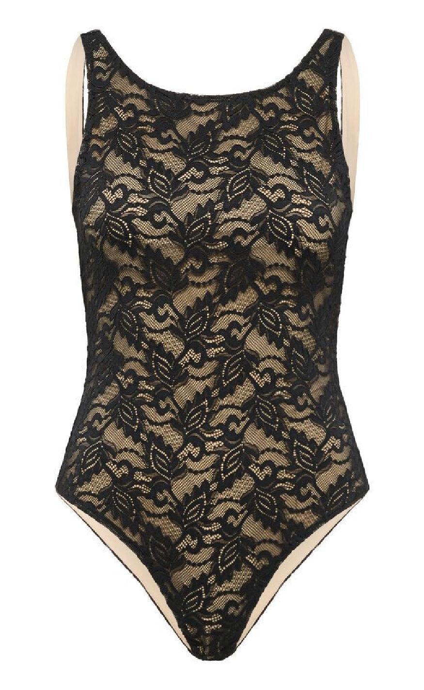 Gestuz Bodystocking Tania Black