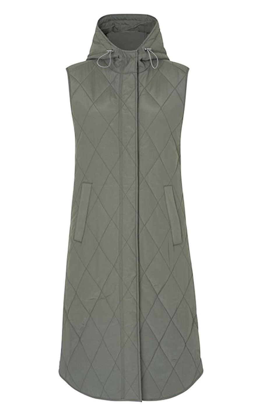 Global Funk Vest Arabelle Dusky Green