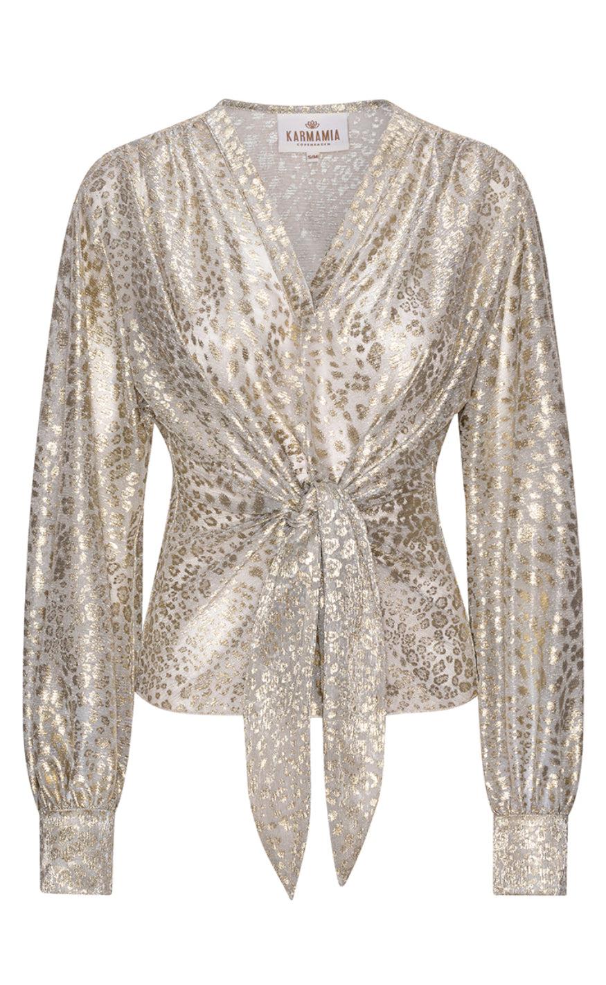 Karmamia Copenhagen Bluse Rio White Leo