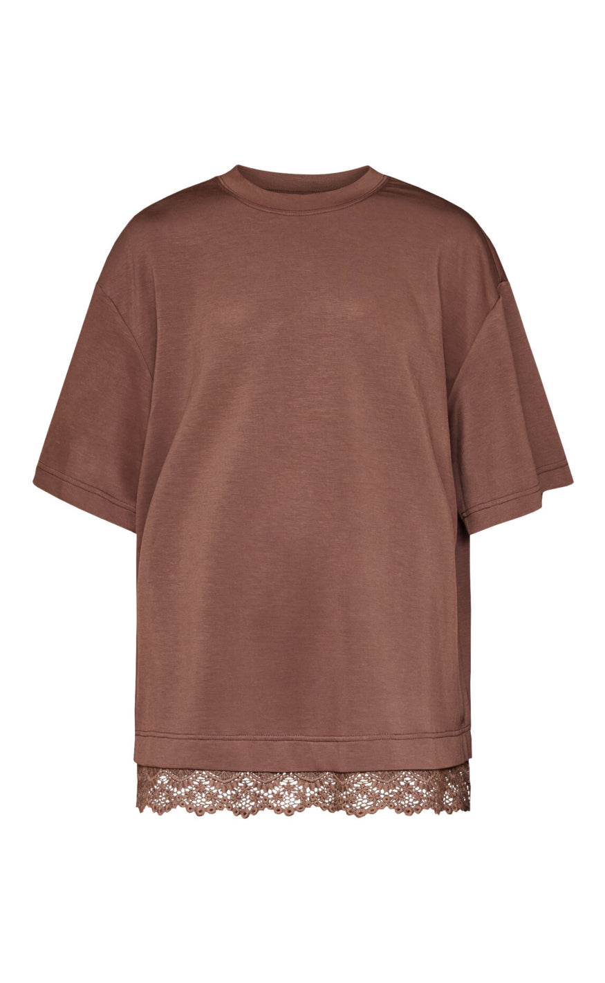 Love   Divine  -shirt Love1462 Brown Lace