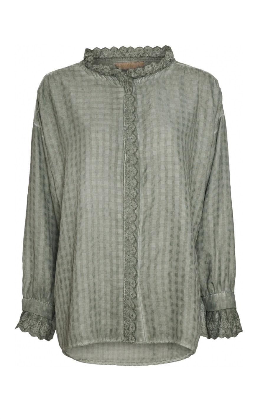 Marta Du Chateau Tunika 4878 Military Washed