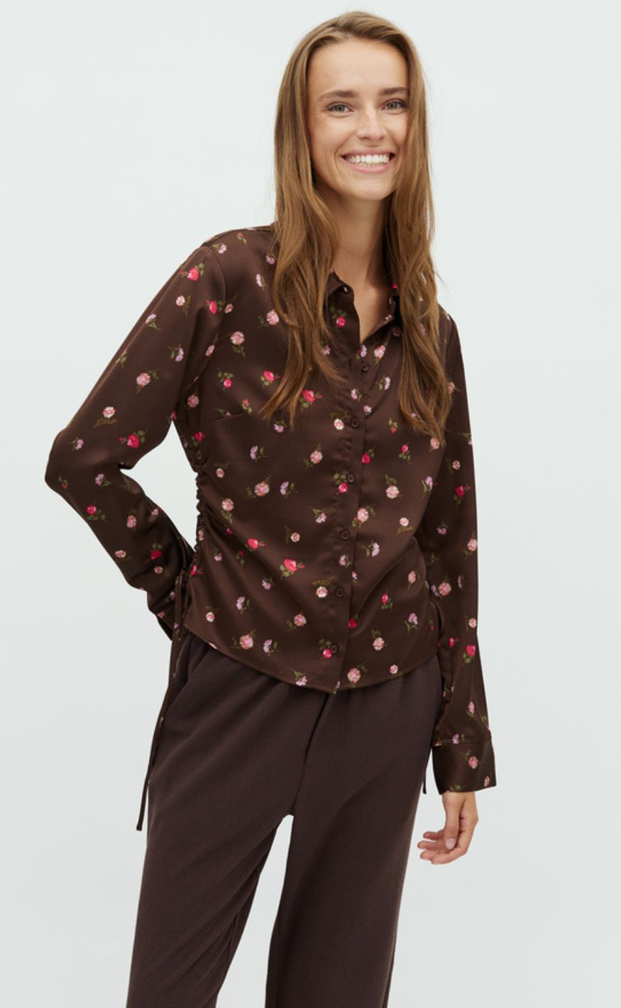 Mbym Bluse Nura- Dark Evaline Print