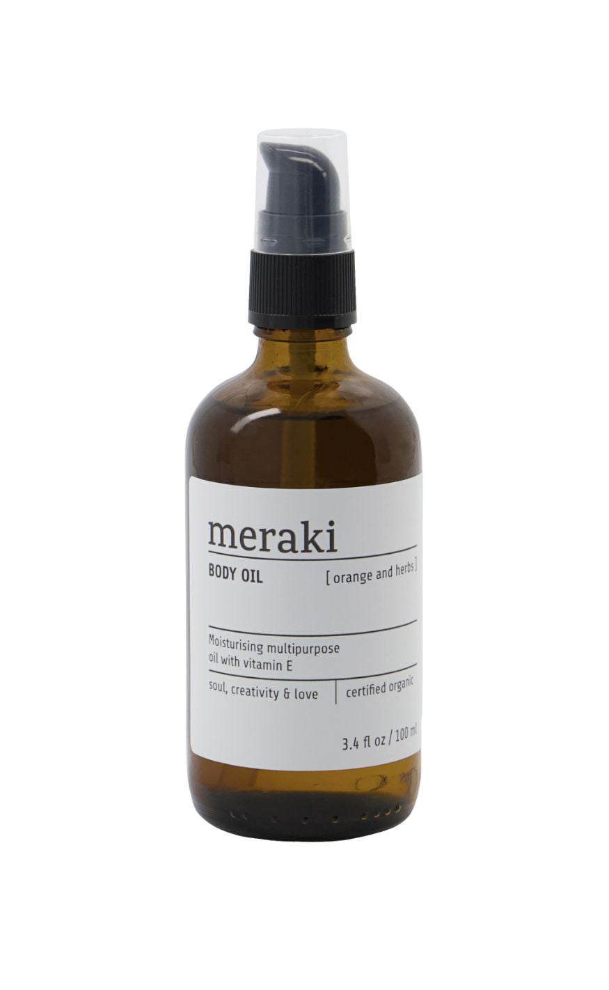 Meraki Kropsolie Body Oil 100 Ml Orange   Herbs