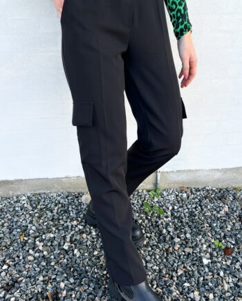 Say Ina Copenhagen Bukser Caroline Cargo Black