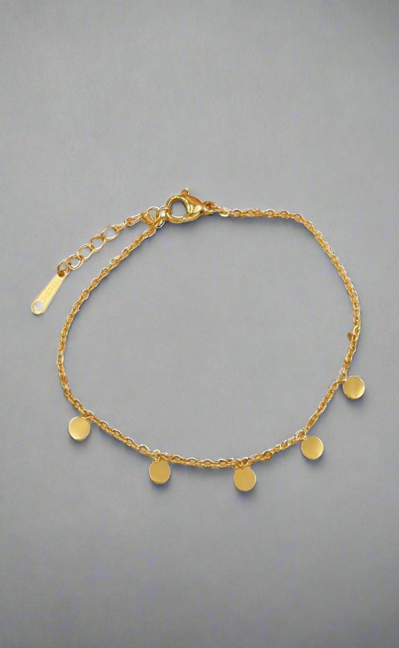 Smykkeli Copenhagen Armbånd Helsinki Gold Colour Dots