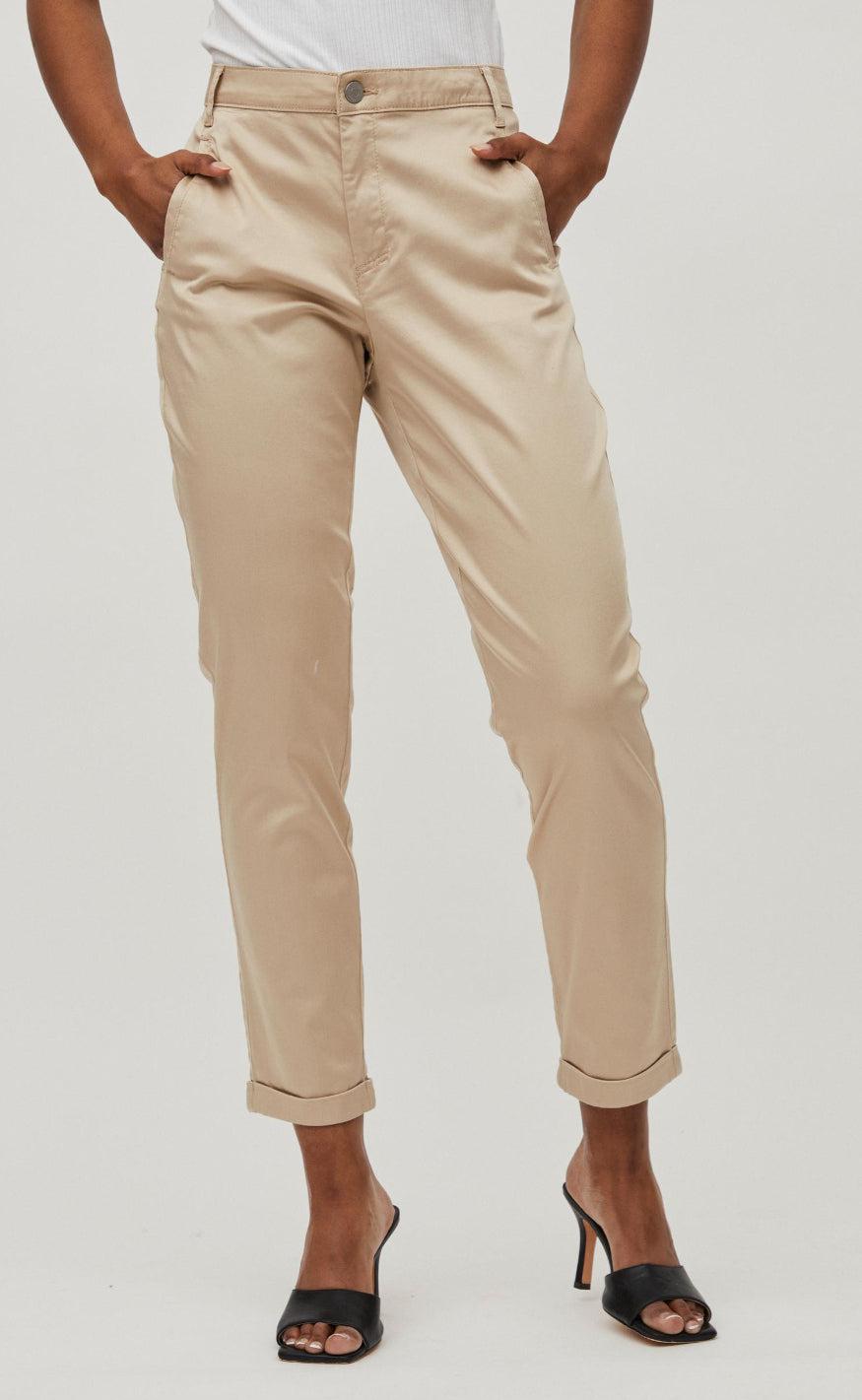 Vila Bukser Chino Soft Camel