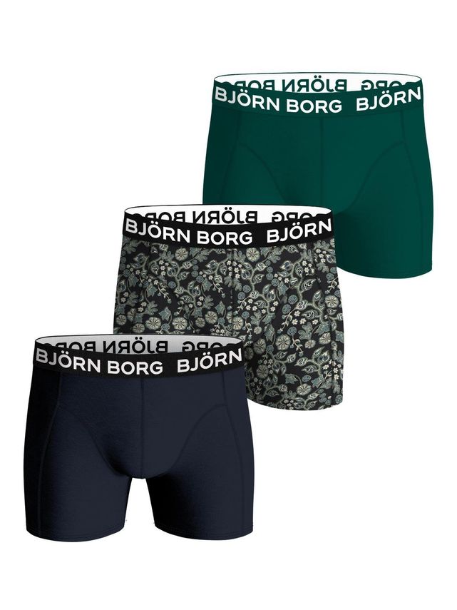 Bamboo Cotton Blend Boxer 3p Multipack