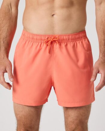 Borg Solid Swim Shorts  Egret