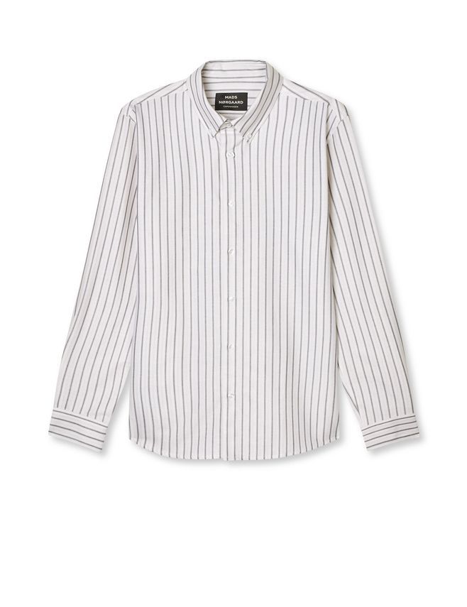 Cotton Oxford Sune Stripe Shirt Bd